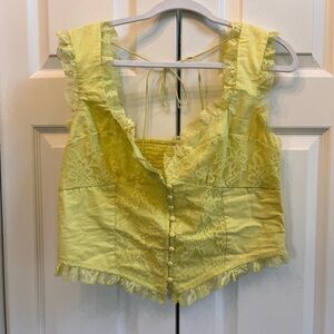 Free People Wildest Dreams Corset Top